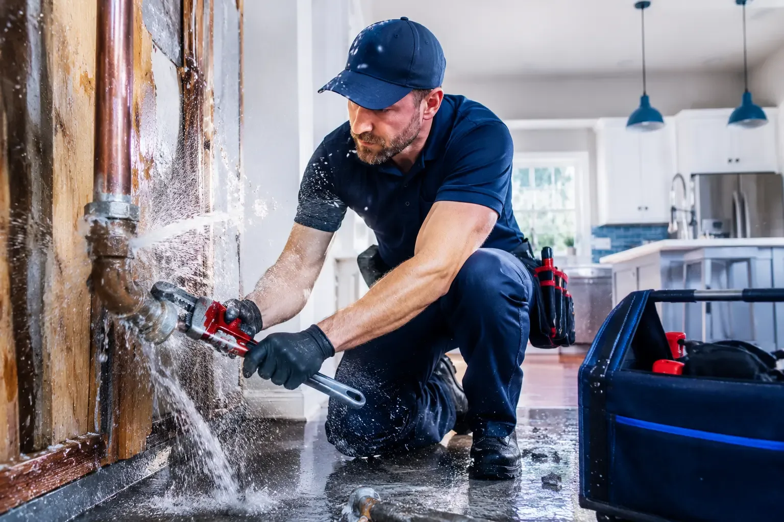 Local emergency pipe repair professionals in Gilbertsville, KY